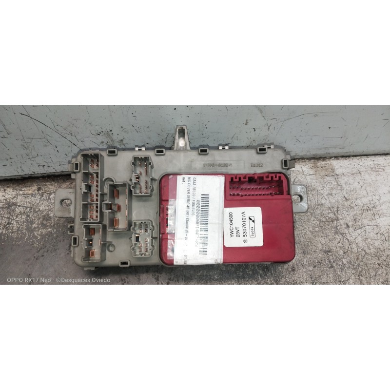 Recambio de caja reles / fusibles para mg rover serie 45 (rt) classic (5-ptas.) referencia OEM IAM YWC104500 53070107A 