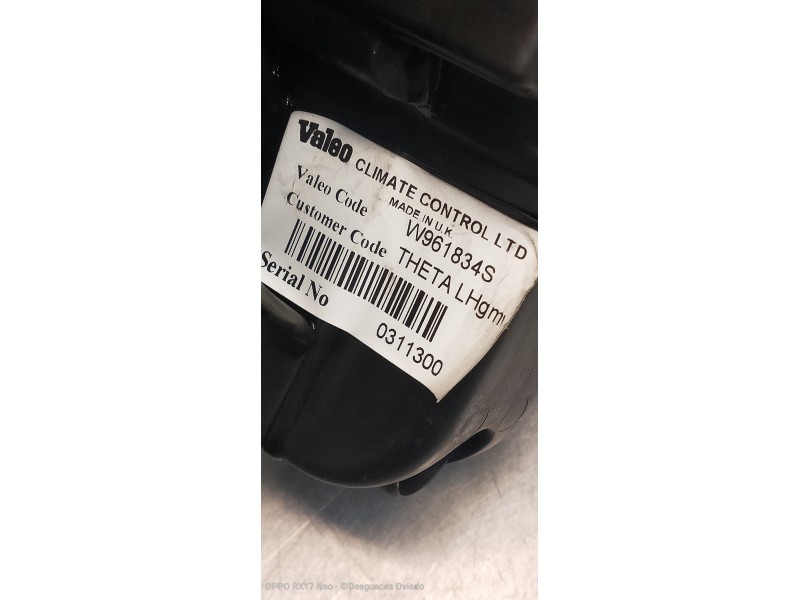 Recambio de motor calefaccion para mg rover serie 45 (rt) classic (5-ptas.) referencia OEM IAM W961834S 0311300 