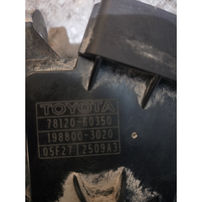 Recambio de potenciometro pedal para toyota land cruiser (j12) 3.0 d-4d gx referencia OEM IAM 7812060350 1988003020 