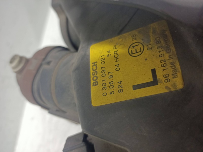 Recambio de faro izquierdo para peugeot 406 berlina (s1/s2) svdt referencia OEM IAM 9616251380 0301037021 