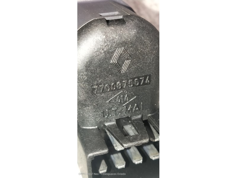 Recambio de mando elevalunas delantero izquierdo para renault espace /grand espace (je0) 2.2 dtespace 2001 (je0e/h) referencia O