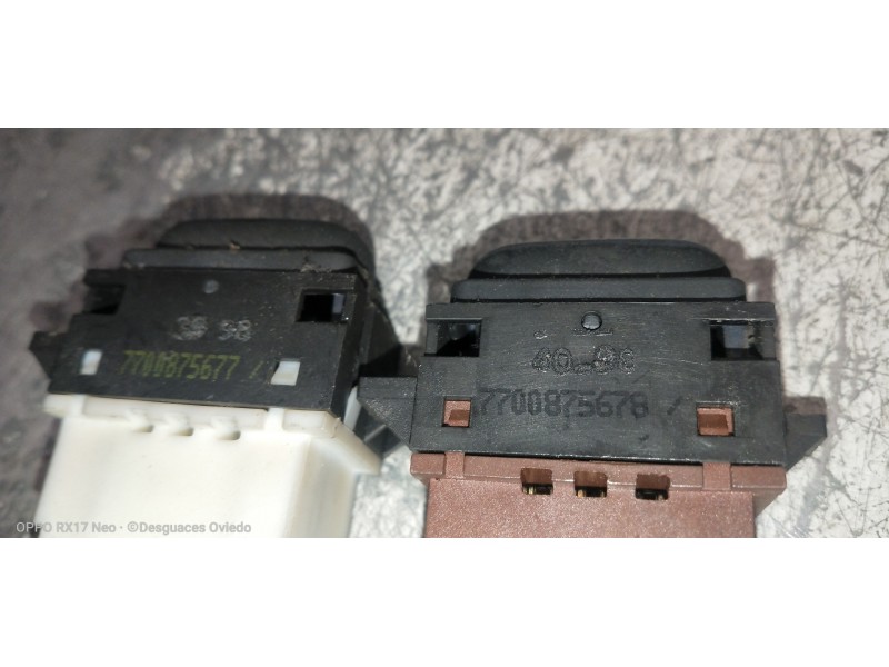 Recambio de mando elevalunas delantero izquierdo para renault espace /grand espace (je0) 2.2 dtespace 2001 (je0e/h) referencia O