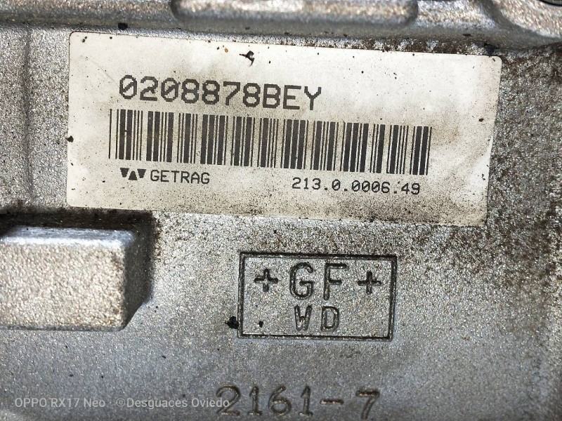 Recambio de caja cambios para bmw serie 3 berlina (e90) 318d referencia OEM IAM BEY 0208878  Recambio de caja cambios para bmw serie 3 berlina (e90) 318d referencia OEM IAM BEY 0208878