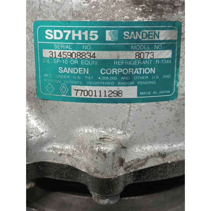 Recambio de compresor aire acondicionado para renault espace /grand espace (je0) 2.2 dtespace 2001 (je0e/h) referencia OEM IAM S