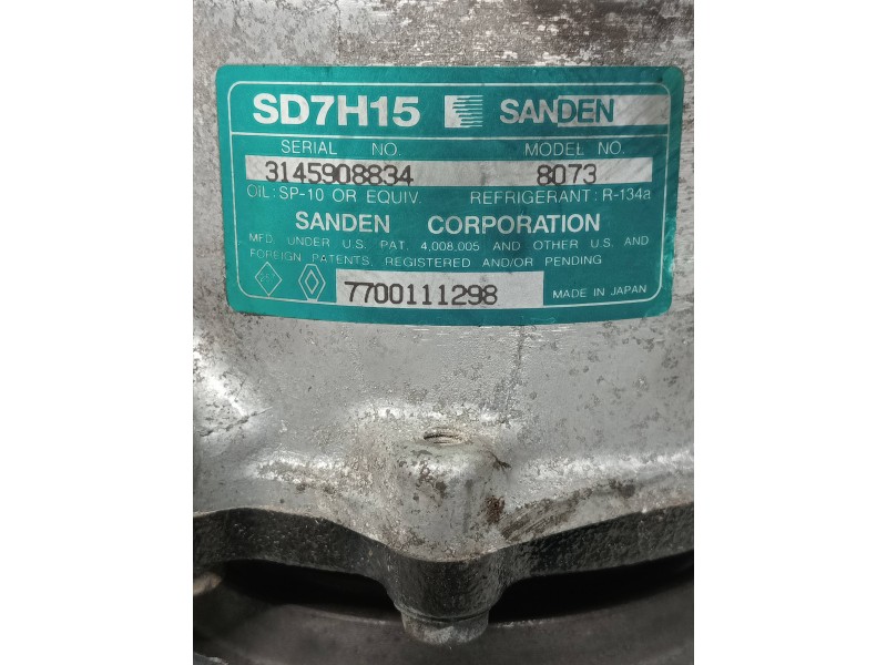 Recambio de compresor aire acondicionado para renault espace /grand espace (je0) 2.2 dtespace 2001 (je0e/h) referencia OEM IAM S