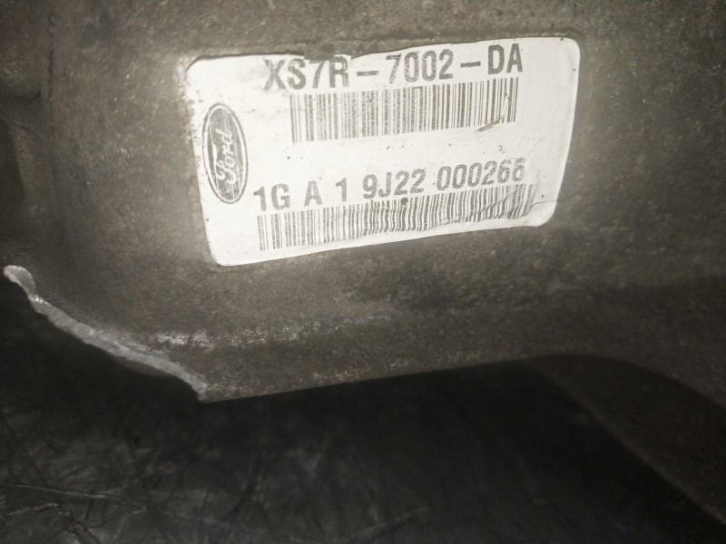 Recambio de caja cambios para ford mondeo berlina (gd) 1.8 turbodiesel cat referencia OEM IAM XS7R7002DA 1GA1 9J22 000266 