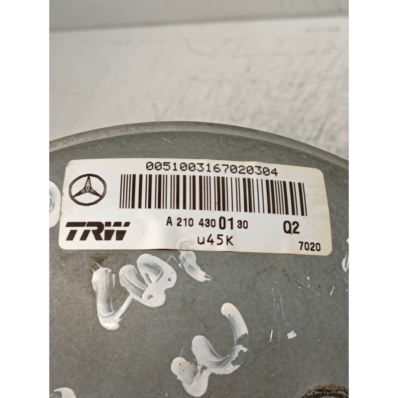 Recambio de servofreno para mercedes clase e (w210) berlina diesel 270 cdi (210.016) referencia OEM IAM A2104300130  