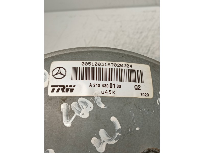 Recambio de servofreno para mercedes clase e (w210) berlina diesel 270 cdi (210.016) referencia OEM IAM A2104300130  