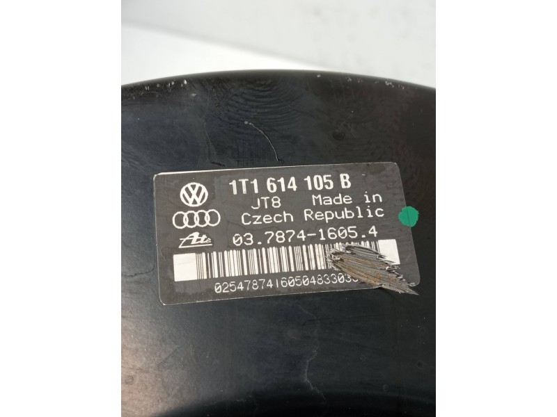 Recambio de servofreno para volkswagen touran (1t1) highline referencia OEM IAM 03787416054 1T1614105B 