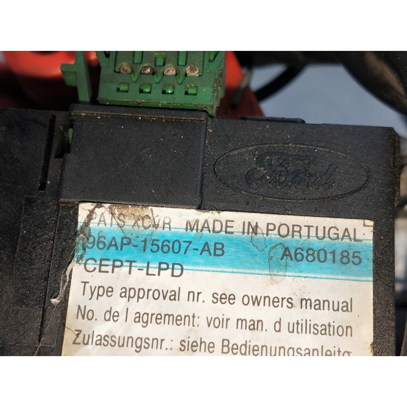 Recambio de conmutador de arranque para ford escort berl./turnier atlanta berlina referencia OEM IAM 96AP15607AB  