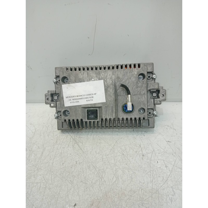 Recambio de pantalla multifuncion para mercedes clase c (w204) lim. 2.1 cdi cat referencia OEM IAM A2049007508  