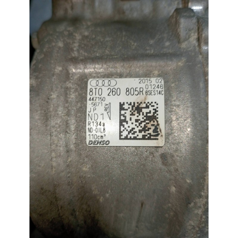 Recambio de compresor aire acondicionado para audi sq5 (8r) 3.0 tdi quattro referencia OEM IAM 8T0260805R 4471505671 