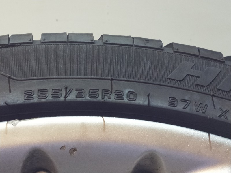 Recambio de juego llantas para jaguar xf 3.0 v6 diesel grace referencia OEM IAM   255/35/20/