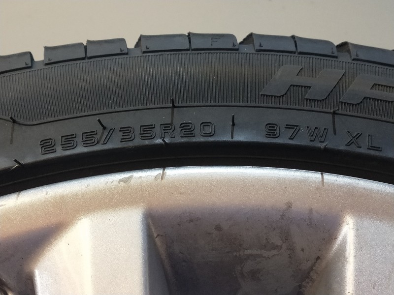 Recambio de juego llantas para jaguar xf 3.0 v6 diesel grace referencia OEM IAM   255/35/20/