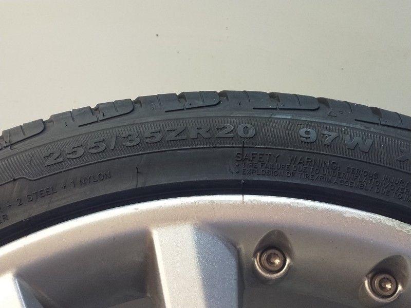 Recambio de juego llantas para jaguar xf 3.0 v6 diesel grace referencia OEM IAM   255/35/20/