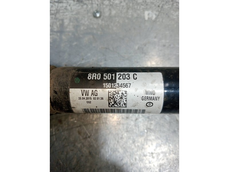 Recambio de transmision trasera izquierda para audi sq5 (8r) 3.0 tdi quattro referencia OEM IAM 8R0501203C 1501234567 