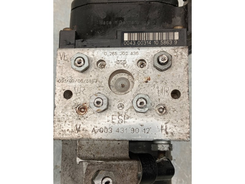 Recambio de abs para mercedes clase e (w210) berlina diesel 270 cdi (210.016) referencia OEM IAM 0265202436 A0034319012 