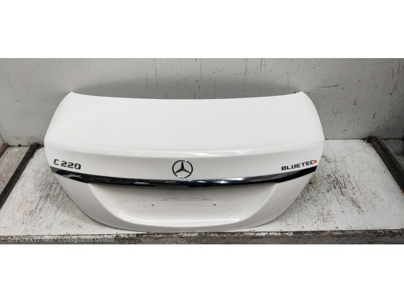 Recambio de tapa maletero para mercedes clase c (w205) lim. c 220 cdi bluetec (205.004) referencia OEM IAM   