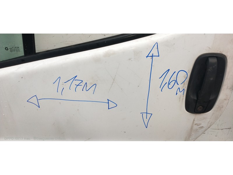 Recambio de puerta delantera izquierda para renault trafic combi (ab 4.01) 29 ln combi9 acristalado referencia OEM IAM   5P
