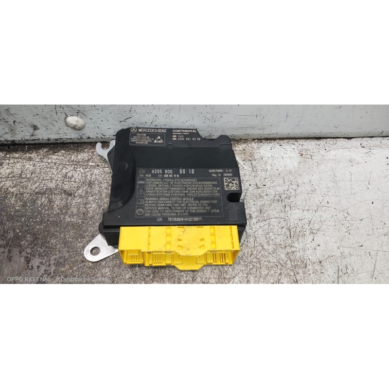 Recambio de kit airbag para mercedes clase c (w205) lim. c 220 cdi bluetec (205.004) referencia OEM IAM   