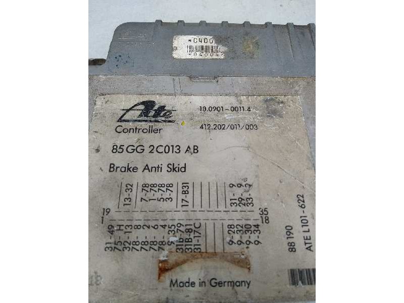 Recambio de centralita abs para ford scorpio referencia OEM IAM 85GG2C013AB 10090100114 412202011003