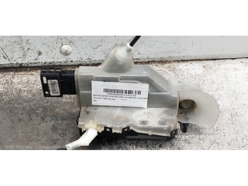 Recambio de motor cierre centralizado delantero izquierdo para peugeot 3008 access referencia OEM IAM 4366N1498J2 006231 5P
