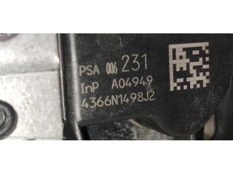 Recambio de motor cierre centralizado delantero izquierdo para peugeot 3008 access referencia OEM IAM 4366N1498J2 006231 5P