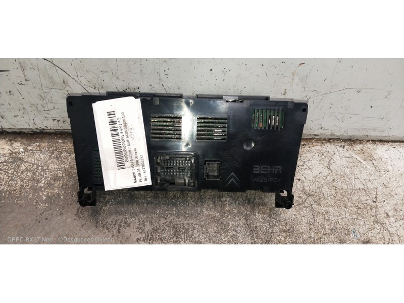 Recambio de mando calefaccion / aire acondicionado para peugeot 3008 access referencia OEM IAM 96738322XT  