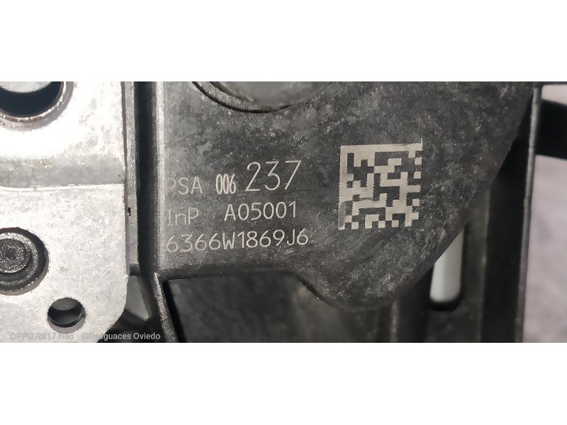 Recambio de motor cierre centralizado trasero izquierdo para peugeot 3008 access referencia OEM IAM 6366W1869J6 006237 5P