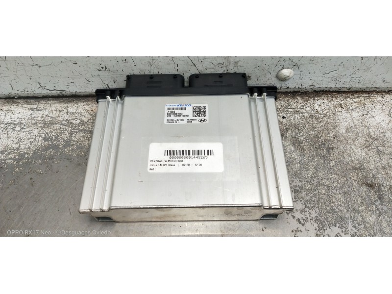 Recambio de centralita motor uce para hyundai i20 klass referencia OEM IAM 9001300217KI 3910607196 1K26609X
