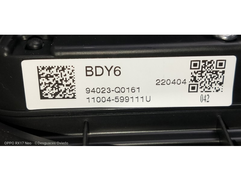 Recambio de pantalla multifuncion para hyundai i20 klass referencia OEM IAM 94023Q0161 11004599111U 220404