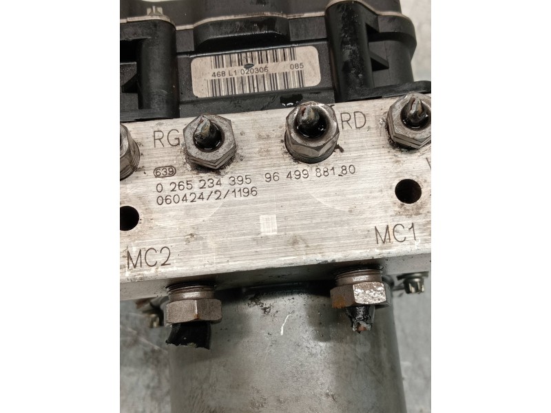 Recambio de abs para citroen c4 berlina collection referencia OEM IAM 0265234395 9649988180 9658299180 0265950517