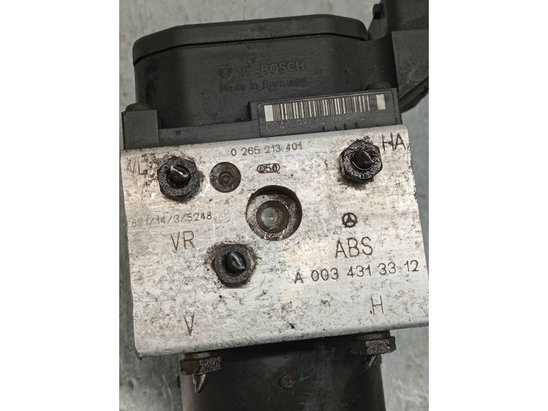 Recambio de abs para mercedes clase c (w202) berlina 180 (202.018) referencia OEM IAM 0265213401 A0034313312 