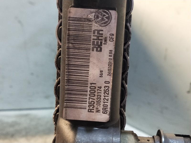 Recambio de radiador agua para seat ibiza (6j5) reference referencia OEM IAM 6R01212530  