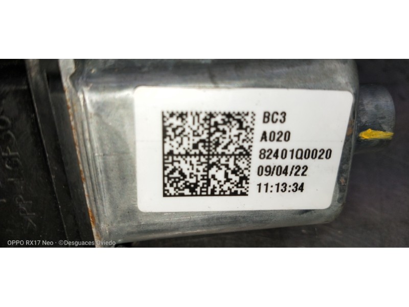 Recambio de elevalunas delantero izquierdo para hyundai i20 klass referencia OEM IAM 82450Q0010  5P