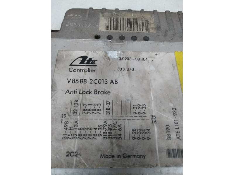 Recambio de centralita abs para ford sierra turnier referencia OEM IAM V85BB2C013AB   Recambio de centralita abs para ford sierra turnier referencia OEM IAM V85BB2C013AB