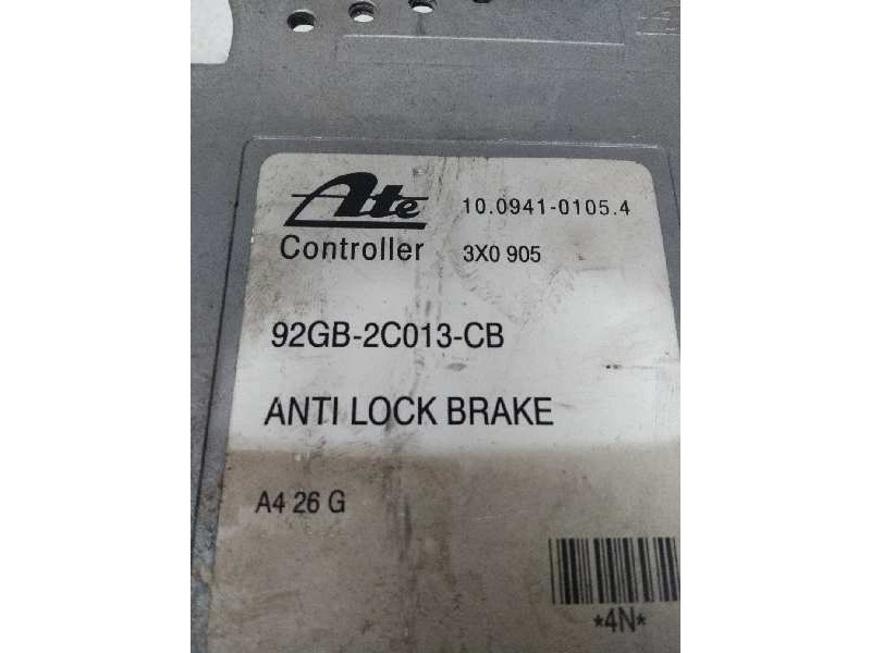 Recambio de centralita abs para ford scorpio cl berlina referencia OEM IAM 92GB2C013CB 10094101054 3X0905