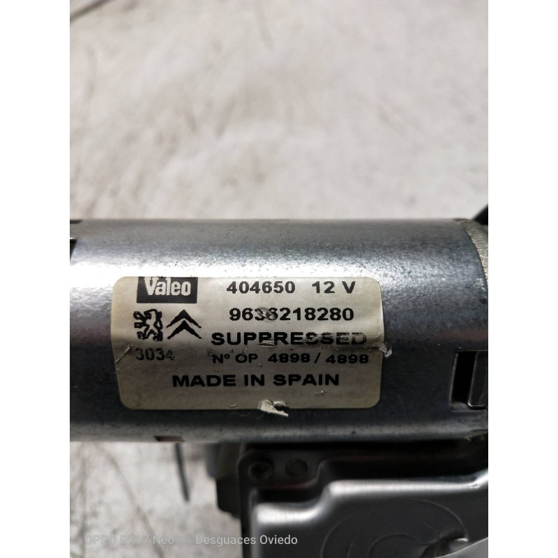 Recambio de motor limpia trasero para citroen xsara berlina 1.4 hdi magic referencia OEM IAM 963628230 9636218280 