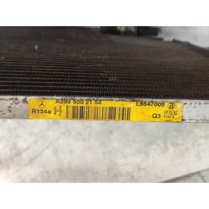 Recambio de condensador / radiador aire acondicionado para mercedes clase clk (w209) coupe 200 compressor (209.341) referencia O