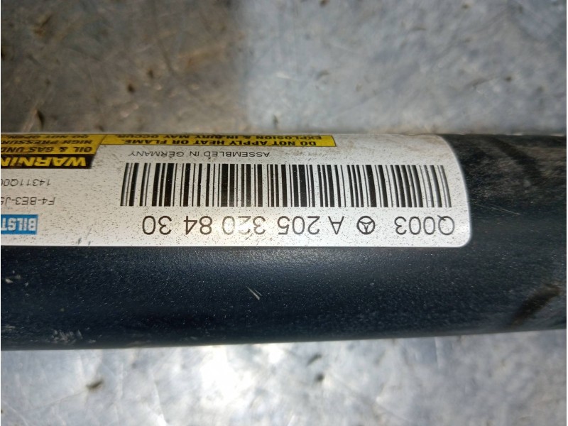 Recambio de amortiguador trasero izquierdo para mercedes clase c (w205) lim. c 220 cdi bluetec (205.004) referencia OEM IAM A205