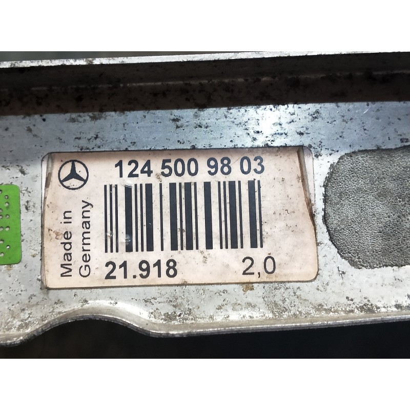 Recambio de radiador agua para mercedes clase e (w124) berlina d 300 (124.130) referencia OEM IAM 1245009803  