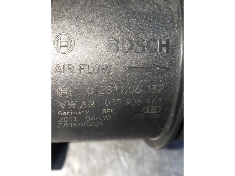 Recambio de caudalimetro para seat ibiza sc (6j1) reference referencia OEM IAM 0281006132 03P906461 