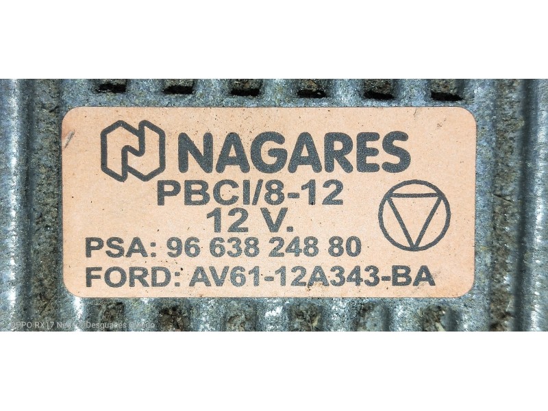 Recambio de caja precalentamiento para peugeot 508 gt referencia OEM IAM 9663824880  