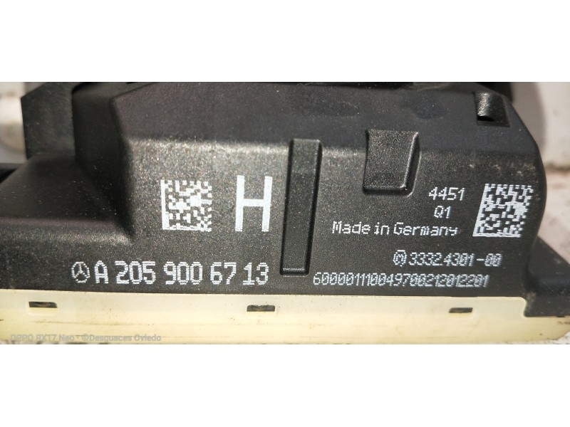 Recambio de conmutador de arranque para mercedes clase c (w205) lim. c 220 cdi bluetec (205.004) referencia OEM IAM A2059006713 