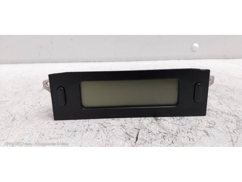 Recambio de pantalla multifuncion para peugeot 807 sr pack referencia OEM IAM 1495481077  