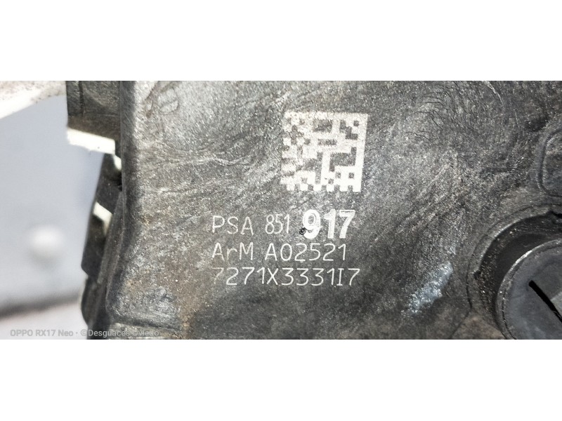 Recambio de motor cierre centralizado delantero derecho para peugeot 508 gt referencia OEM IAM 851917 A02521 7271X3331I7