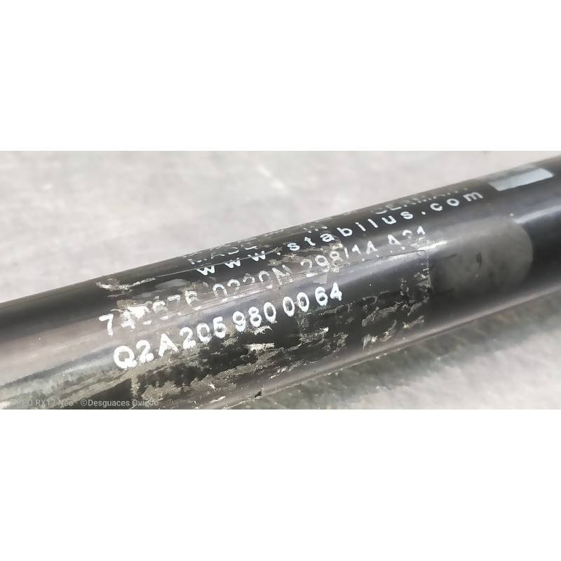 Recambio de amortiguadores capo para mercedes clase c (w205) lim. c 220 cdi bluetec (205.004) referencia OEM IAM A2059800064 022