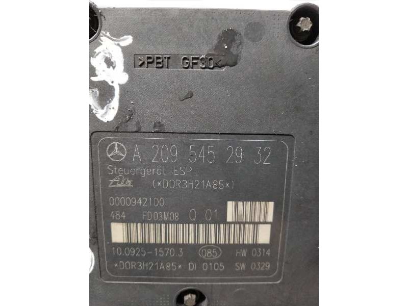 Recambio de abs para mercedes clase c (w203) berlina 2.2 cdi cat referencia OEM IAM 10092515703 10020404164 A0054310712001 A2095
