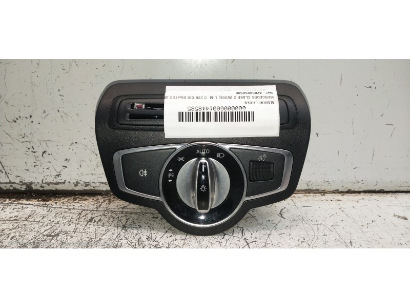 Recambio de mando luces para mercedes clase c (w205) lim. c 220 cdi bluetec (205.004) referencia OEM IAM A2059056500 A2056880000