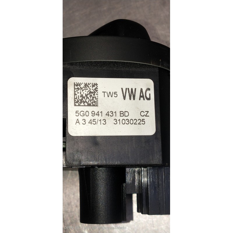 Recambio de mando luces para volkswagen golf vii lim. (5g1) 2.0 tdi referencia OEM IAM 5G0941431BD 31030225 INTERRUPTOR